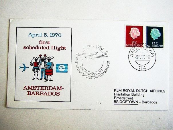 1970 Barbados KLM - (5311)